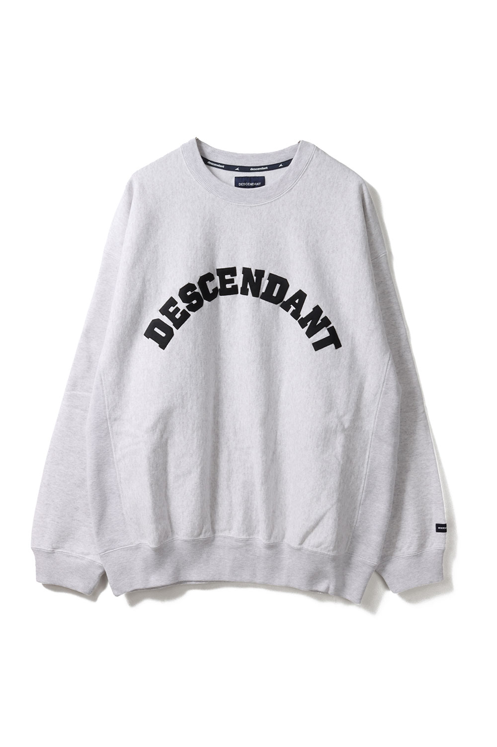 descendant ホライゾン インディゴ クルーネック スウェット HORIZON