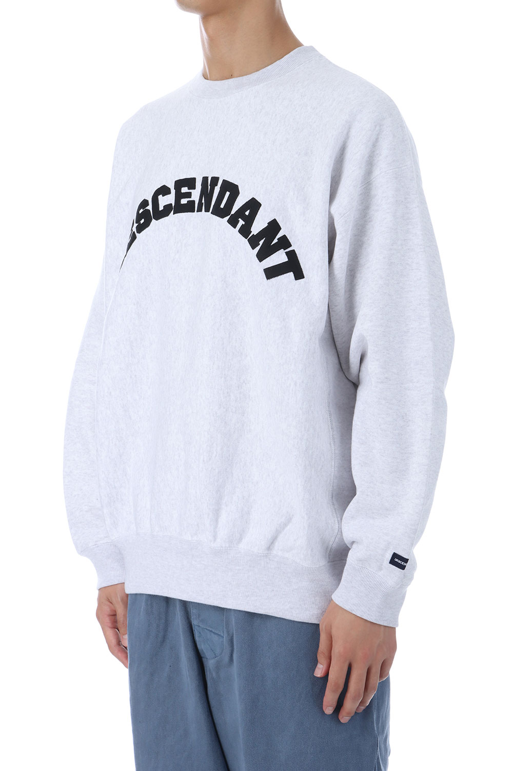 BREACHING CREW NECK - GRAY (252ATDS-CSM16) | セレクトショップ