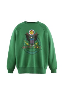 CRW NECK SWEAT / THE DECLINE / GRN (SM-HR1-0000-049)