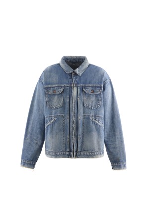 DENIM JACKET / M / BLUE (SM-HR1-0000-080)