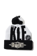 KLF_KNIT CAP / KLF / WHITE (SM-HR1-0000-C13)
