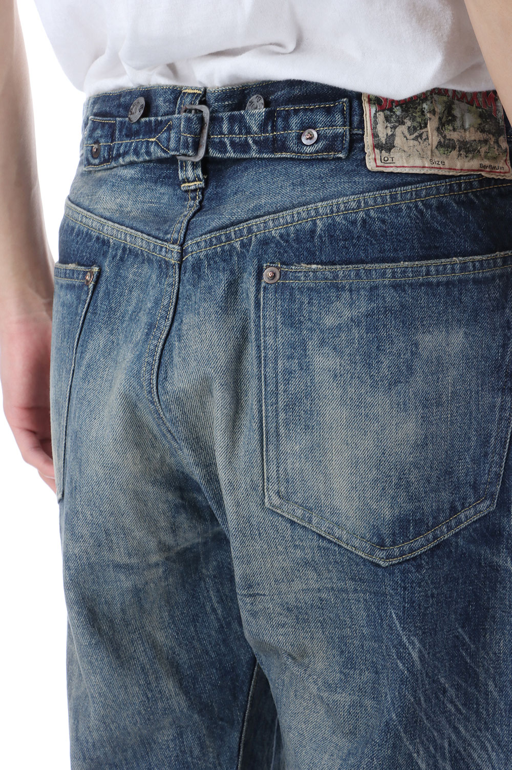 BB_DENIM PNT / 5PKTS DAMAGE / BLUE (SM-HR1-0000-C60) | セレクト