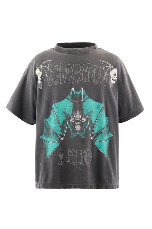 KY_SS TEE / KUROYUME / BLACK (SM-HR1-0000-C62)