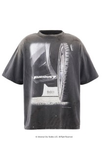 FF_SS TEE / FURIOUS 7 / BLACK (SM-HR1-0000-C74)