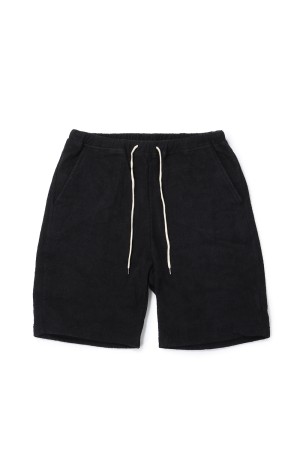 FT BermudaPant (Short Pile) / Black (TFBT-1504)