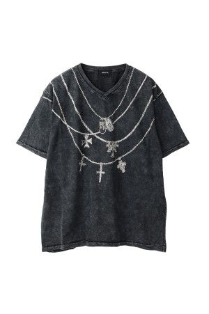 BADHOP BREATH スカーフ BREATH ブレス FW24 BLACK CARD SILK SCARF / BLK - NUBIAN