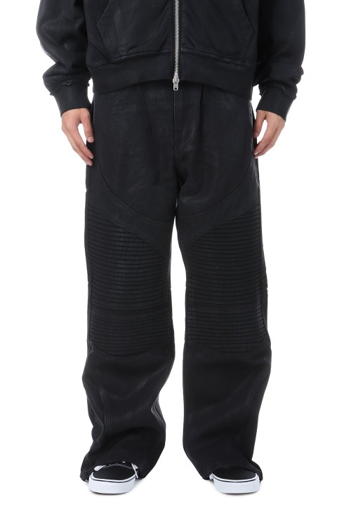 COATING BIKER DENIM PANTS / BLACK (BR25AW-P1007) | セレクト