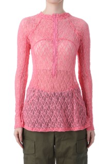 Sheer Bodysuit - Pink (CO-25204)