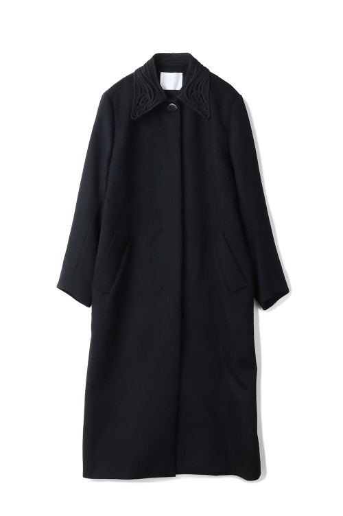 KURO クロ MELTON WOOL M-51 COAT KURO Black Melton Wool M-51 Coat