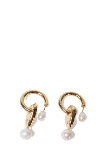Freshwater Pearl Earrings- GOLD (MM25FW-AC308)