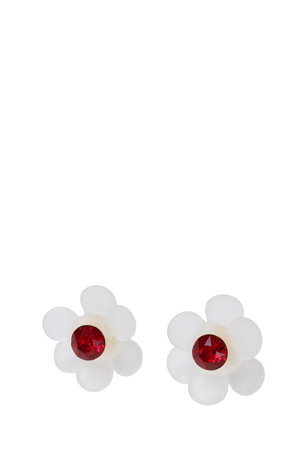 Floral Motif Earrings - CLEAR (MM25FW-AC311) | セレクト