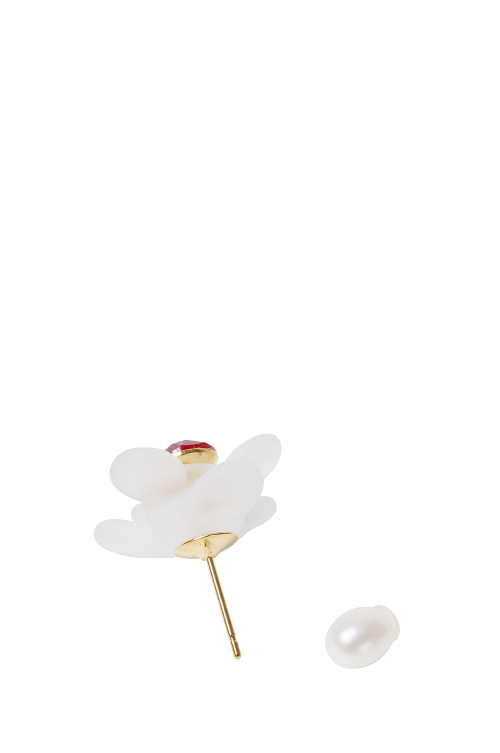 Floral Motif Earrings - CLEAR (MM25FW-AC311) | セレクトショップ