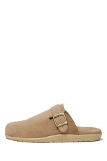 Squaretoe Leather Sabot - BLACK (12521020) | セレクトショップ