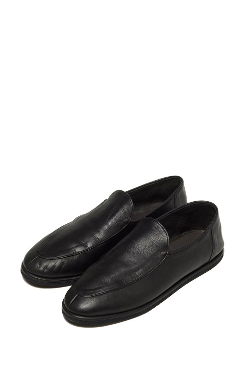 靴 AURALEE 25SS SOFT LEATHER LOAFERS 27cm SOFT LEATHER LOAFERS - BLACK (A25AS08QD) | セレクトショップ