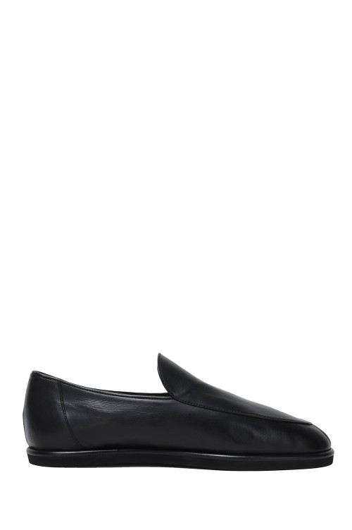 SOFT LEATHER LOAFERS - BLACK (A25AS08QD) | セレクトショップ