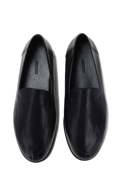 SOFT LEATHER LOAFERS - BLACK (A25AS08QD) | セレクトショップ