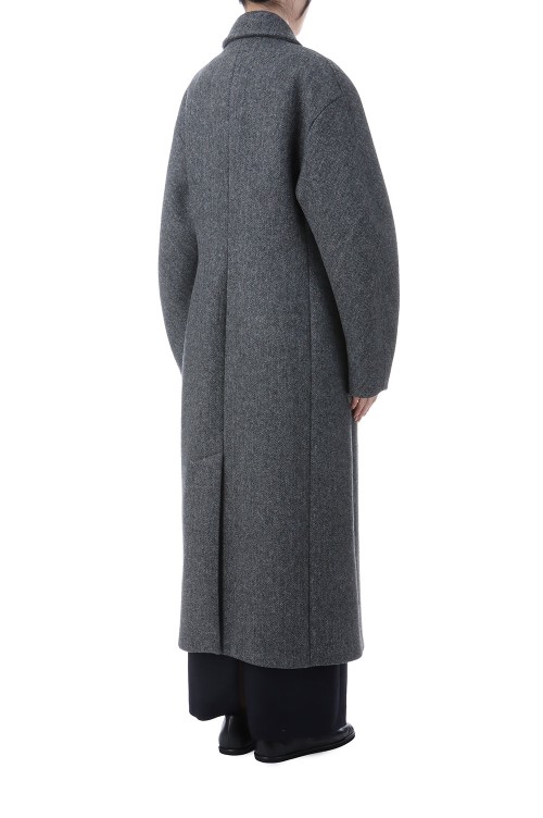 オーラリー SHETLAND WOOL DOUBLE-BREASTED COAT Auralee Shetland Wool Double Breasted Coat | Liberty