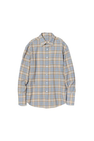 AURALEE メッシュ リネン シャツ ブラウン AURALEE（オーラリー） | オンラインセレクトショップ COVERCHORD