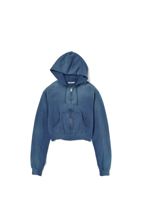 トップス PRODUCT DYED PIMA LIGHT SWEAT ZIP PARKA PRODUCT DYED PIMA LIGHT SWEAT ZIP PARKA - LIGHT NAVY