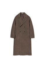 SUPER FINE WOOL MOSSER CHESTERFIELD COAT - BLACK (A25AC05WM