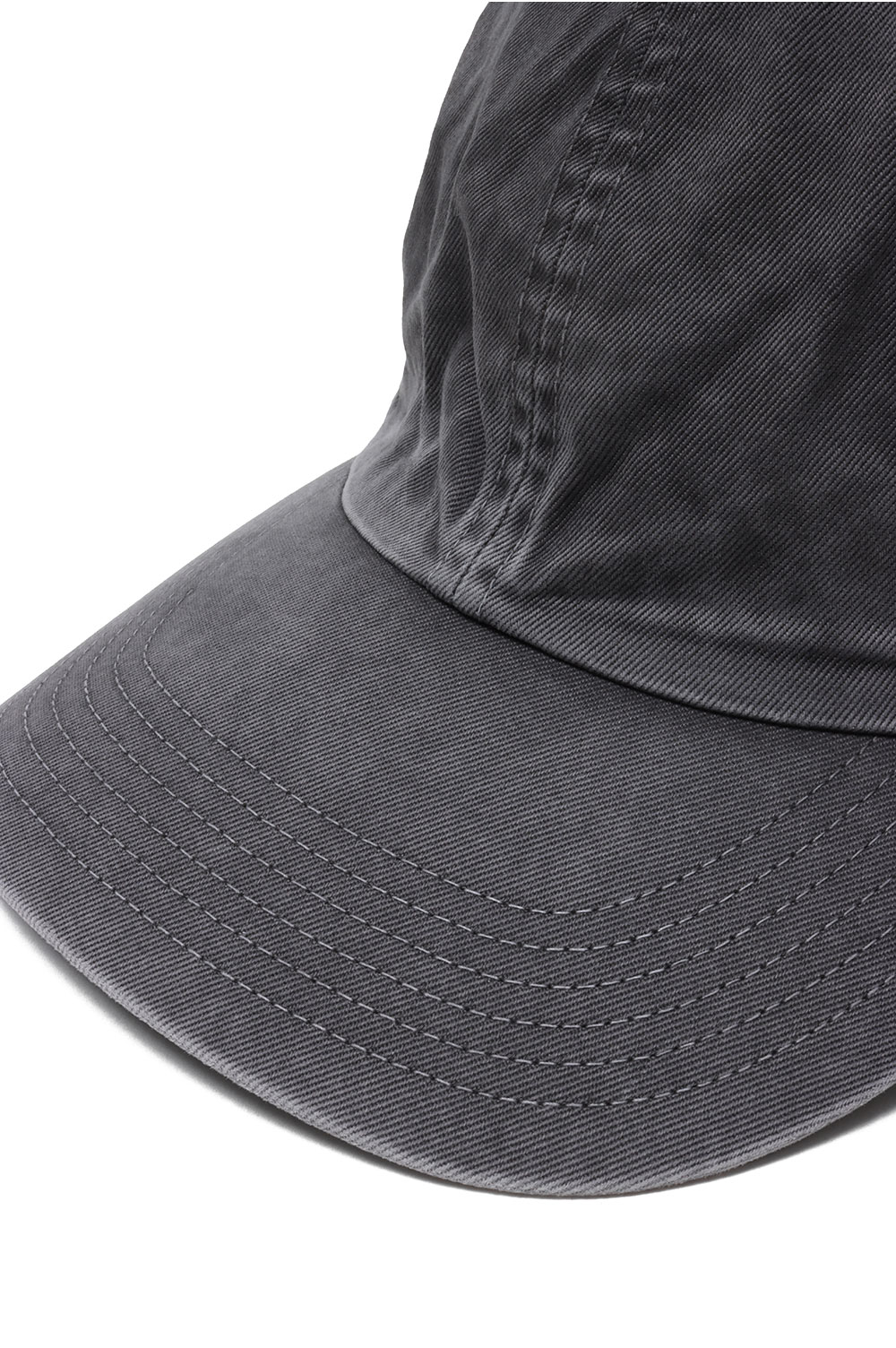 PRODUCT DYED FINX CHINO CAP MADE BY KIJIMATAKAYUKI - GRAY