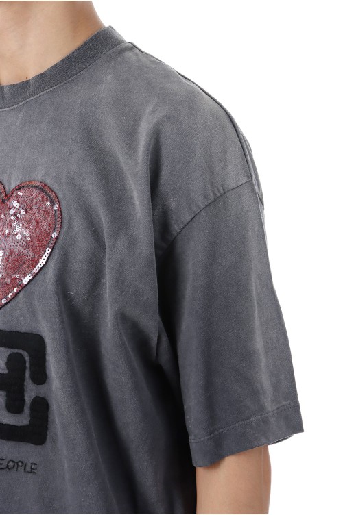 GRIP-LOVE T-SHIRT - BLACK (25AW51CS401) | セレクトショップ