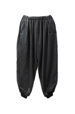FADED BLACK TRACK PANTS - GREY (25AW27PT324)