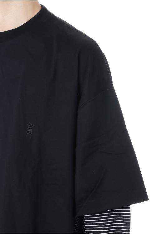 ⭐️ カラーブラック⭐️PRY Balloon-sleeve Sweatshirt alexander wang - 【ラスト1点】BI-COLOR ACID SWEATSHIRT WITH