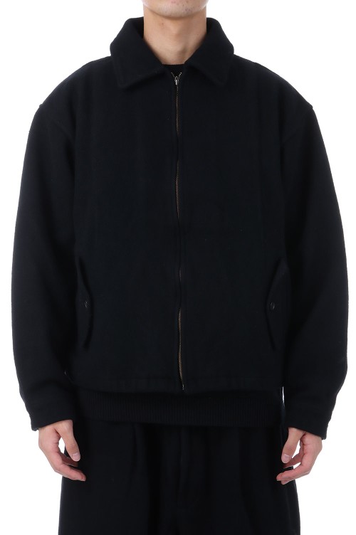 ジャケット・アウター Wool Zip Blouson WOOL ZIP BLOUSON - BLACK (25AW_26_1006AWJKWOOL01) | セレクト
