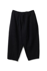 WOOL DARTS PANTS - BLACK (25AW_27_1006SSPT01)
