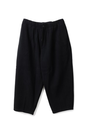 WOOL DARTS PANTS - BLACK (25AW_27_1006SSPT01)