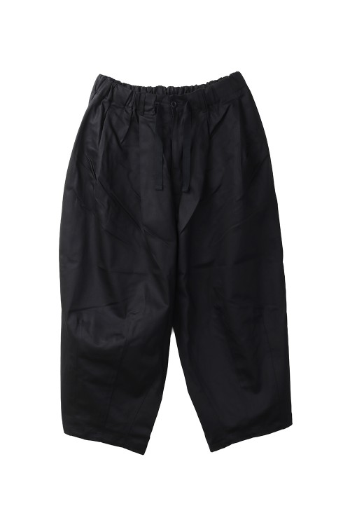 BALLOON EZ PANTS - BLACK (25AW_42_28PT01T01-2) | セレクトショップ