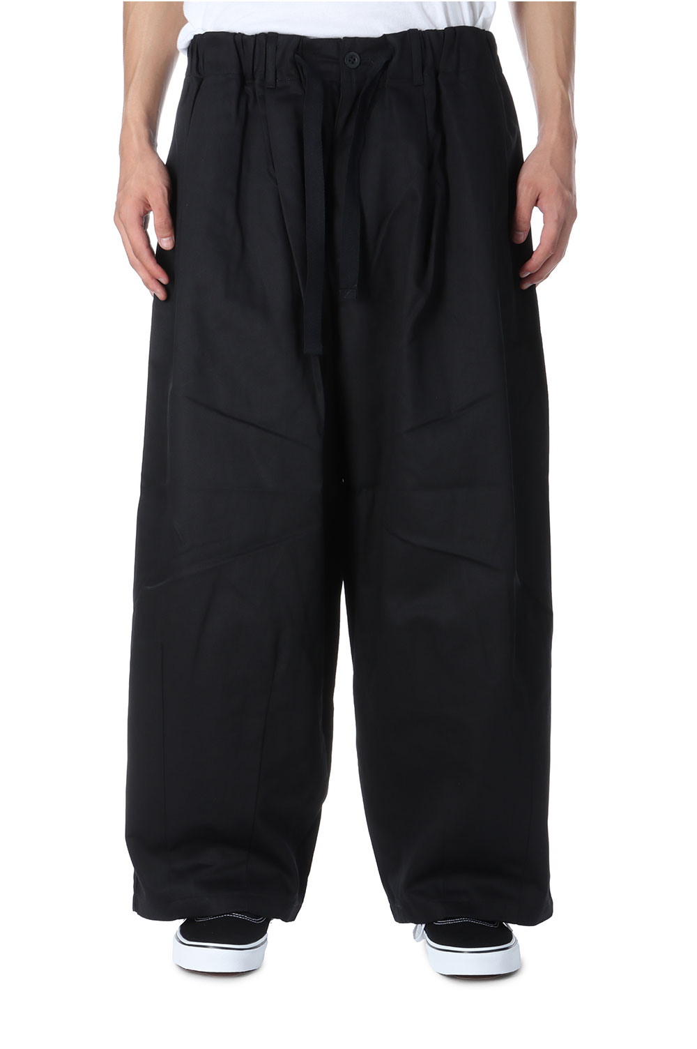 is-ness BALLOON EZ PANTS BLACK Mサイズ is-ness Balloon EZ Pants - Black | Wallace Mercantile Shop