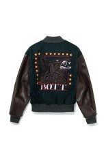 Wolf Varsity Jacket - Forest
