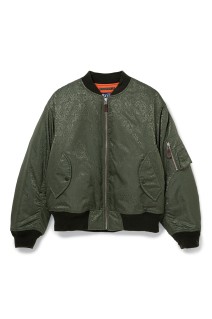 Jacquard MA-1 Jacket - Olive
