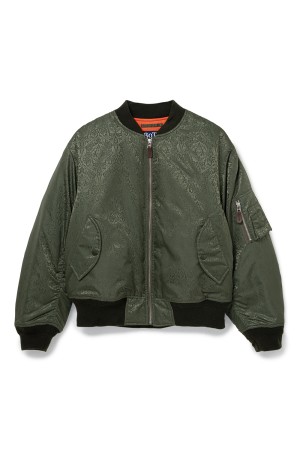 Jacquard MA-1 Jacket - Olive