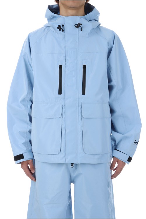 Waterproof Utility Jacket - Light Blue | セレクトショップ