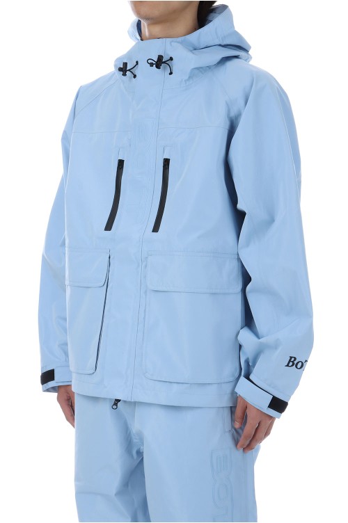 Waterproof Utility Jacket - Light Blue | セレクトショップ
