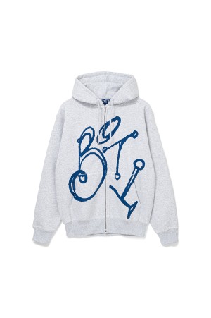 CoCo Zip Hoodie - Ash