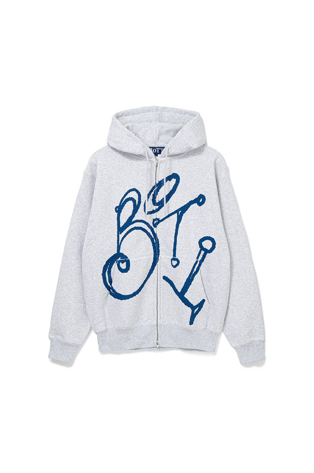 CoCo Zip Hoodie - Ash | セレクトショップ｜DeepInsideinc.com Store