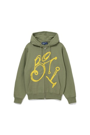 CoCo Zip Hoodie - Olive