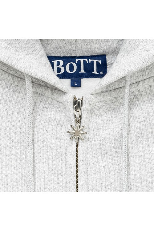 B Logo Hoodie アッシュ Mサイズ B Logo Zip Hoodie - Ash | セレクトショップ｜DeepInsideinc.com Store