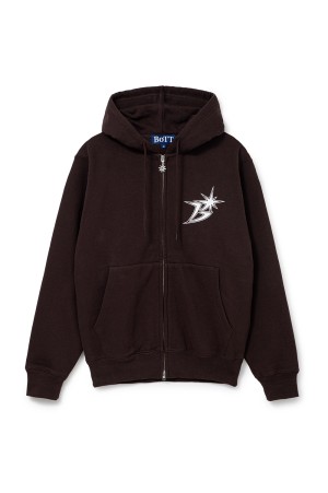 B Logo Hoodie アッシュ Mサイズ B Logo Zip Hoodie - Ash | セレクトショップ｜DeepInsideinc.com Store