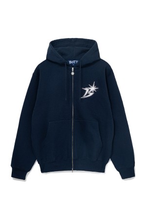 B Logo Zip Hoodie - Brown | セレクトショップ｜DeepInsideinc.com Store