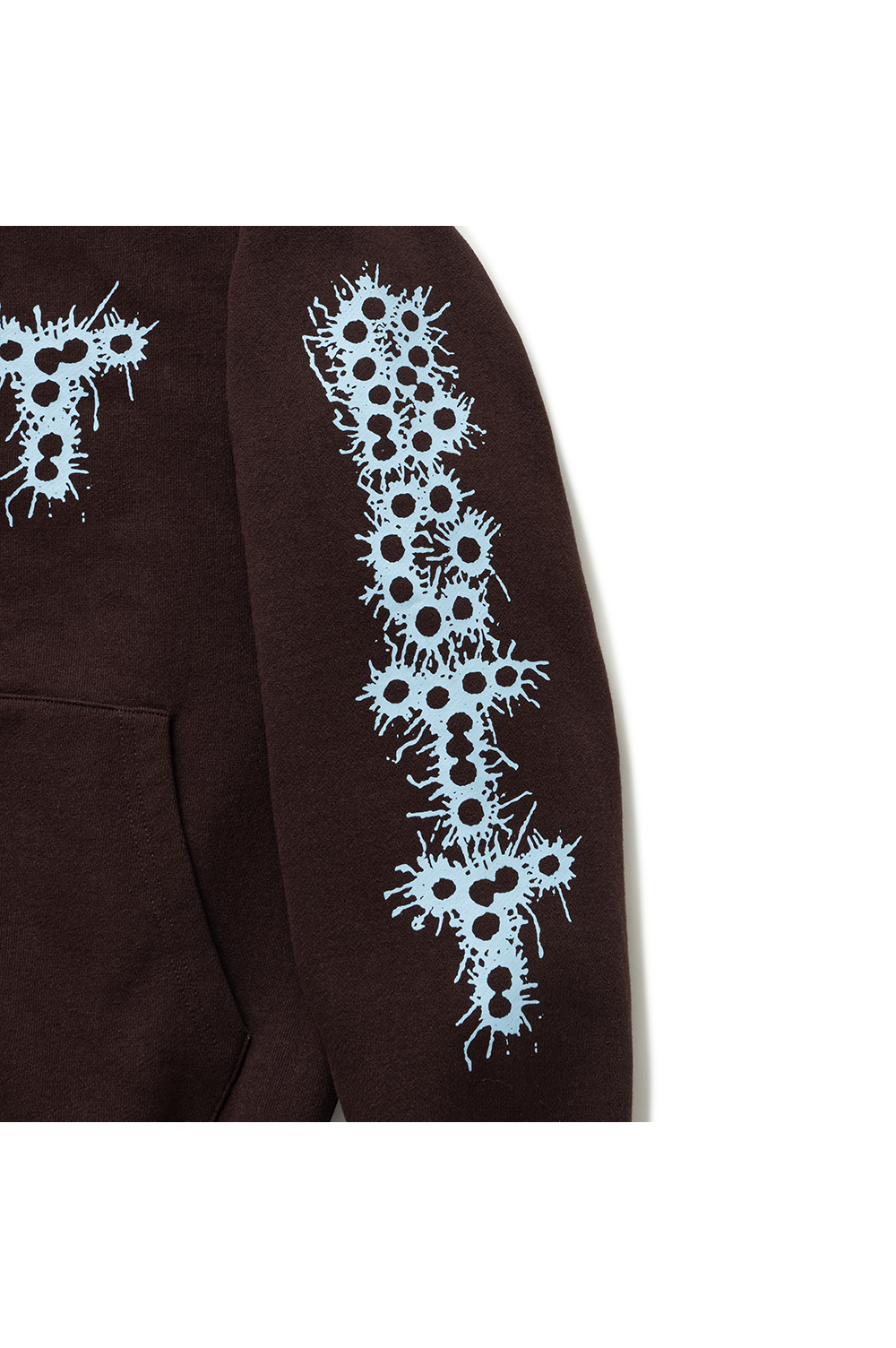 BANG! Logo Zip Hoodie - Brown | セレクトショップ｜DeepInsideinc