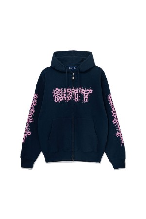 BANG! Logo Zip Hoodie - Navy