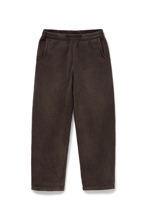 Washed Lucky Logo Sweatpant - Washed Brown
