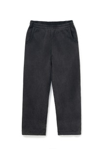 Washed Lucky Logo Sweatpant - Washed Black