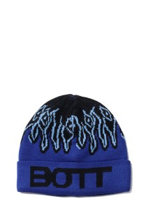 Flame Beanie - Blue