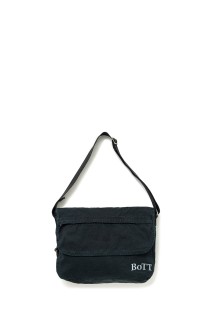Washed Shoulder Bag - Washed Black